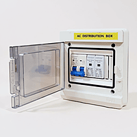 WaterShield IP66 ACDB Single Phase Inbuilt AC MCB 32A, AC SPD 320V