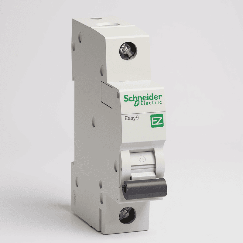 Schneider AC MCB 1P 20A C curve 240V (Pack of 1)