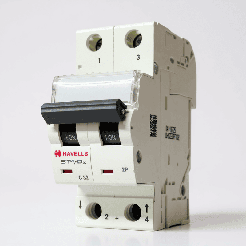 Havells 32A DC MCB 500V ( Miniature Circuit Breaker )