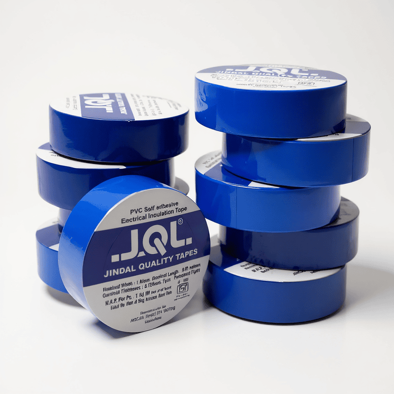Jindal PVC Electrical Insulation Tape – Pack of 10 (Blue)