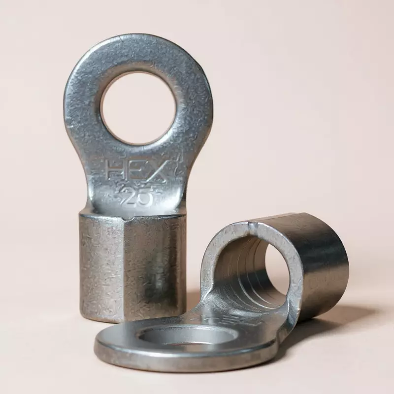 25 sq.mm Ring Type Copper Cable Lugs - 1 Nos | HR-7034