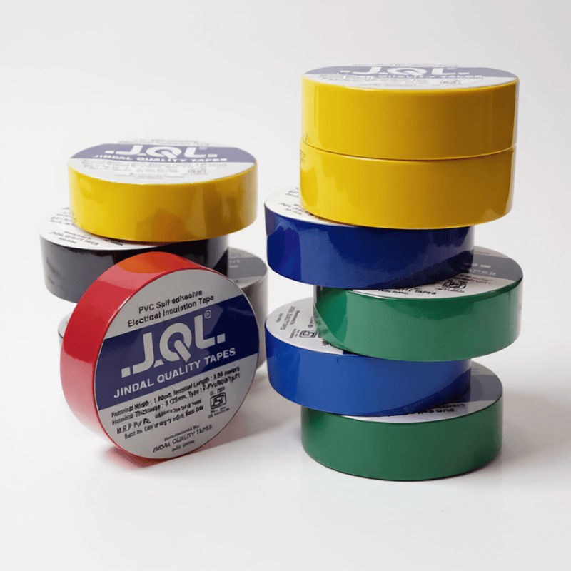 Jindal PVC Electrical Insulation Tape β Pack of 10 (Multi)