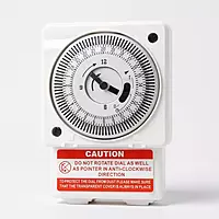 FM/1 QT Quartz Analog Daily Timer Switch, 240V Programmable Dial