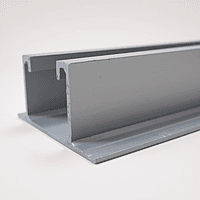 Aluminium Micro Rail Channel for Solar Panel Rooftop Mounting