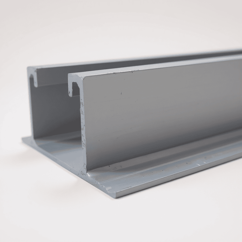 Aluminium Micro Rail Channel for Solar Panel Rooftop Mounting