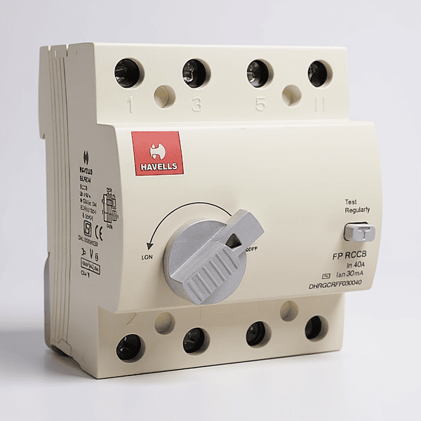 Havells 100A 3-Phase 4-Pole RCCB