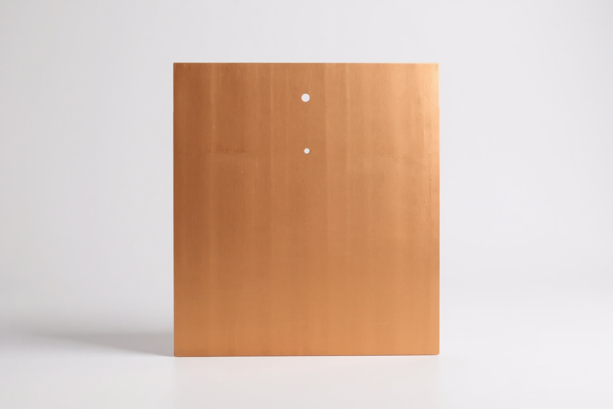 (300mm x 300mm x 3mm) Copper Bonded Earthing Plate