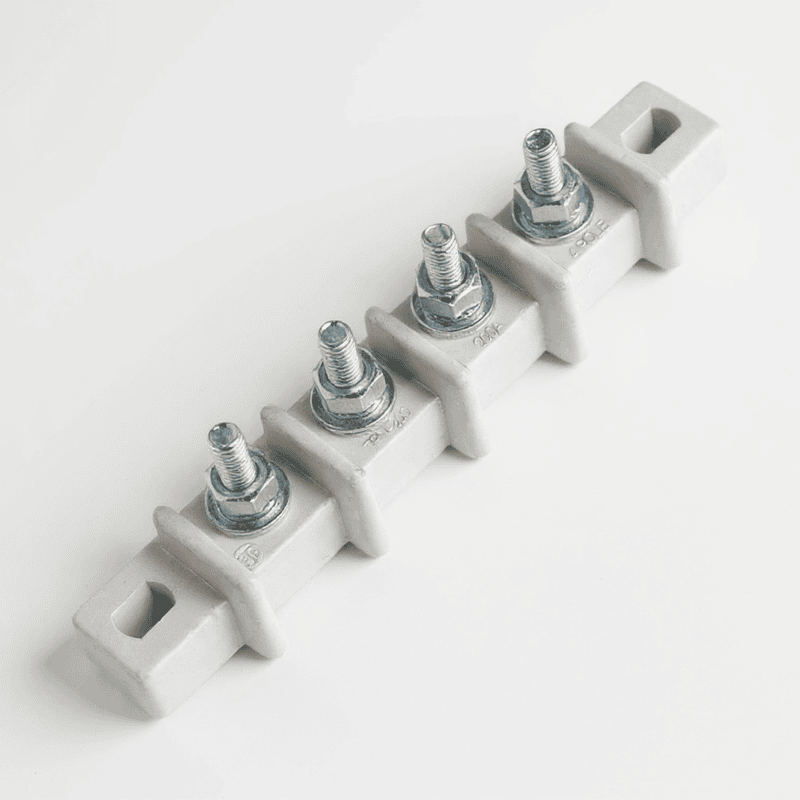 200 Amp 4 Pole Grey Standard Connection Plate | TPN-200