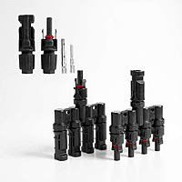 MC4 Branch 4 in 1 T4 Connector with Solar MC4 Connector (1+1 Pair)