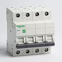 Schneider Electric MCB 4P, 63 A, C curve, 10000 A (pack of 1)