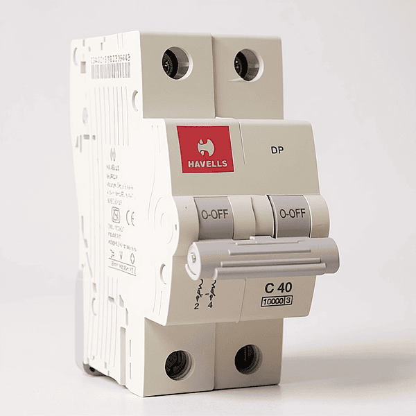 Havells 40A 2-Pole AC MCB – (C-Curve)