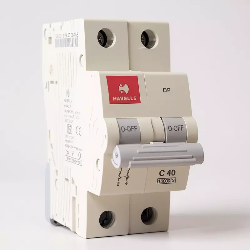 Havells 40A 2-Pole AC MCB – (C-Curve)
