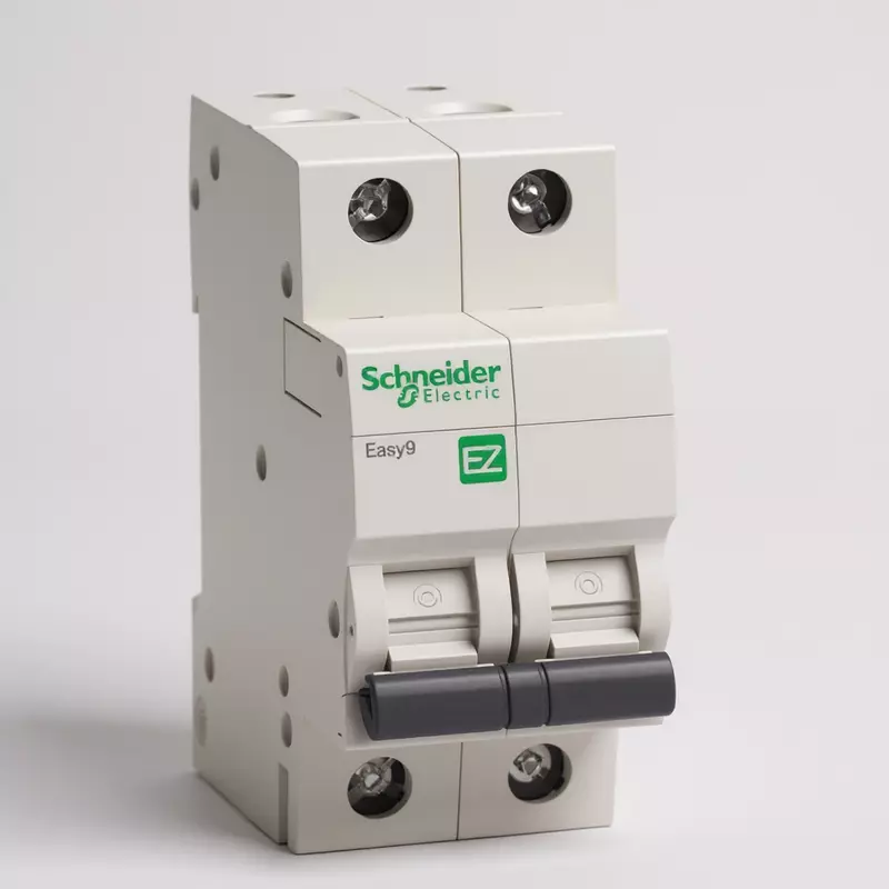 Schneider Electric MCB 2P, 32 A, C curve, 6000 A 240V (Pack of 1)