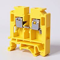 32 Amp 6 mm² Polymide Terminal Block Yellow | FTS-6PC