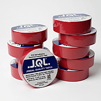Jindal PVC Electrical Insulation Tape – Pack of 10 (Red)