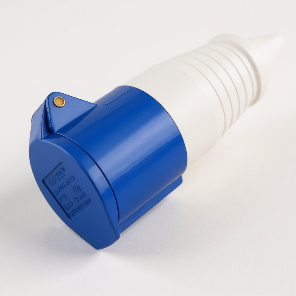 16A Industrial Socket Straight - 3 Pin