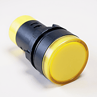 22.5mm Yellow Led Indicators (AC/DC 36-240v)