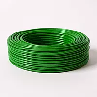 6 sq.mm Cable GREEN | FR PVC Insulated Copper Wire | Single Core Multi-Strand