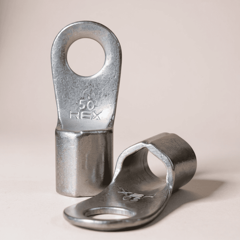 50 sq.mm Ring Type Copper Cable Lugs - 1 Nos | HR-7041