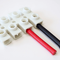 10Amp PVC Terminal Connector Strip 12 ways (Pack of 5)