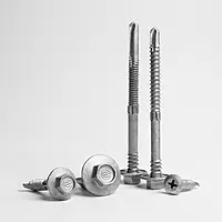 Corroshield SELF Tapping hex head screw | STAINLESS STEEL |  Rust Proof | 1-inch size (10MT 12-14 X25MM)-1 QTY