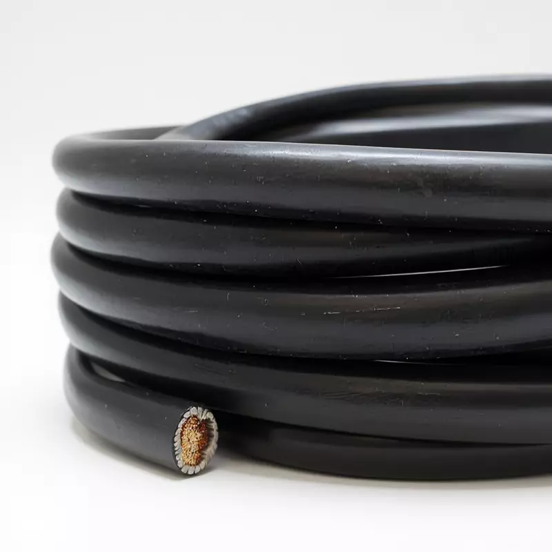 25 sq.mm AC Cable Black  | FR PVC Insulated Copper Wire | Single Core Multi-Strand