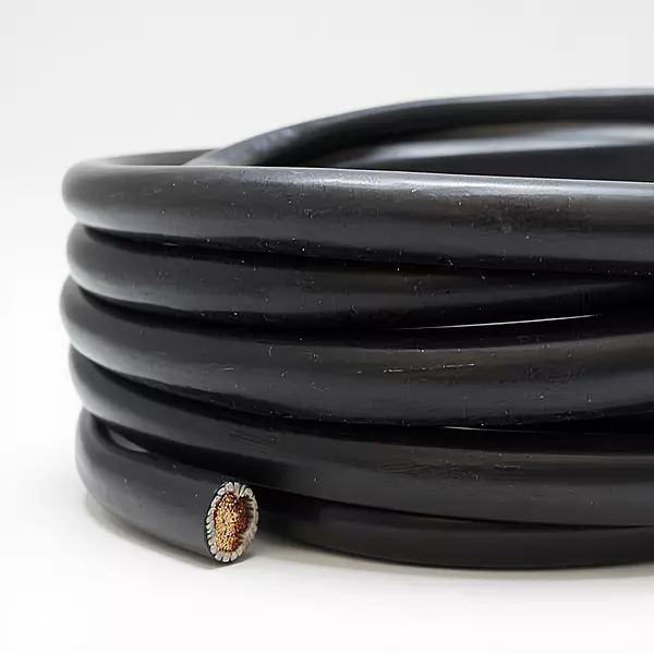 35 sq.mm AC Cable Black  | FR PVC Insulated Copper Wire | Single Core Multi-Strand