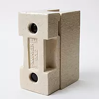 63 Amp KitKat Fuse Porcelain Brass
