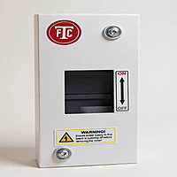 2-Way Metal MCB Box (FTC) | Rust Proof | with Inbuilt Din Rail
