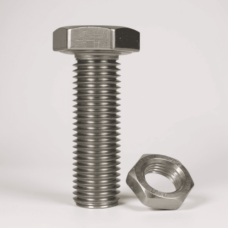 25MM - SS Nut and  Bolt  - M5