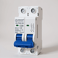 Sibass 20A 2-Pole DC MCB β 500V