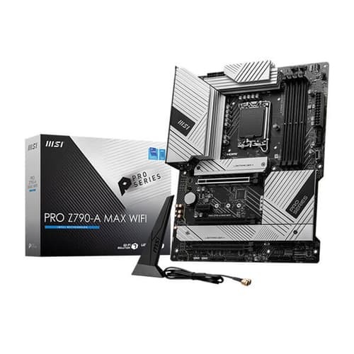 MSI Pro Z790-A Max WIFI ATX Motherboard – LGA1700 | DDR5 | PCIe 5.0 | WiFi 7