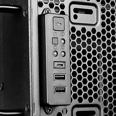 Silvverstone 4U Rackmount Server Chassis with Enhanced Liquid Cooling Capability(RM44)