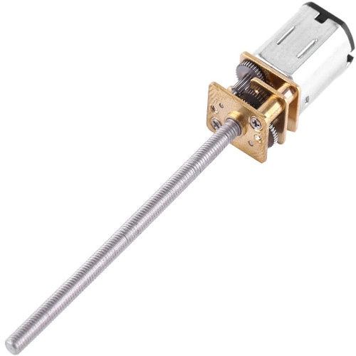 1000RPM 6V Linear Actuator N20 Micro Metal Gear Motor DC Motor with M4 Screw 100mm Lead Shaft