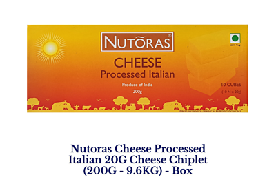 Nutoras Cheese Processed Italian 20G Cheese Chiplet (200G - 9.6KG) Nutoras Cheese Processed Italian 20G Cheese Chiplet (200G - 9.6KG)