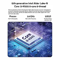 Intel N305 Mini PC – Alder Lake-N Quad Core, Up to 16GB DDR5 RAM & 2TB SSD | SmartDeskPC