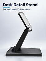 Andbox Desk Retail Stand – Foldable Countertop Monitor & Touch Display Stand for Kiosk & POS Andbox Desk Retail Stand – Foldable Countertop Monitor & Touch Display Stand for Kiosk & POS