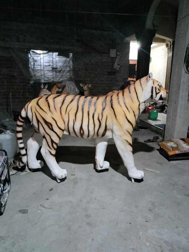 realistic FRP tiger statue India