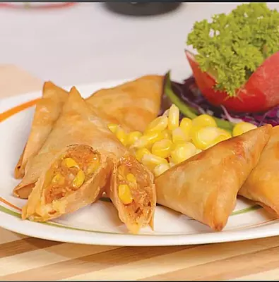 Frzn Corn Samosa 12 Pcs