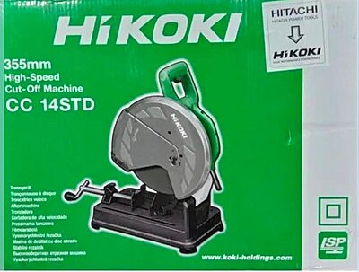 Cut Off Machine/Chopsaw Machine, 355mm 14" CC14STD/CC14STDS9Z Electric: Hikoki