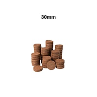 Coco Nude Coins | Coconut Coir Seed Starter Coins | Pack of 10