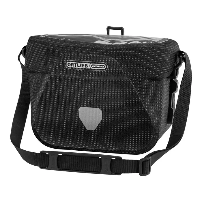 ORTILEB handlebar bag ultimate six classic HV neon yellow-black reflective, 6.5L