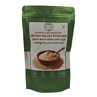 Soaked & Roasted Proso Millet Powder