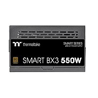 Thermaltake Smart BX3 550W SMPS – 80 Plus Bronze  2 PCIe Connectors  5 Years Warranty