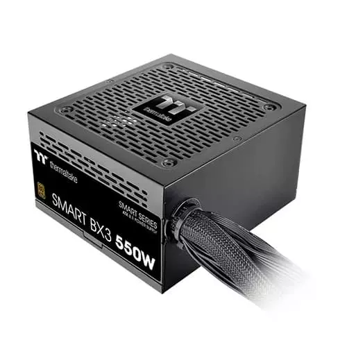 Thermaltake Smart BX3 550W SMPS – 80 Plus Bronze  2 PCIe Connectors  5 Years Warranty