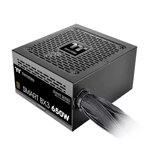 Thermaltake Smart BX3 650W SMPS – 80 Plus Bronze | 2 PCIe Connectors | 5 Years Warranty