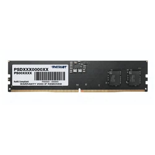 Patriot Signature Line 32GB DDR5 5600MHz CL46 Desktop RAM – UDIMM | Lifetime Warranty