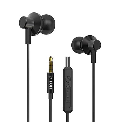 Ptron Pride Lite Wired In the Ear (Black)