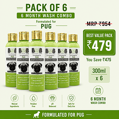 BWB PUG SHAMPOO-120ML BWB PUG SHAMPOO-120ML