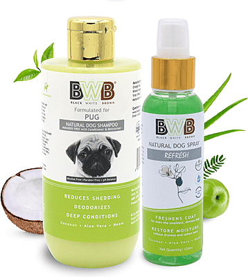 Pug Shampoo (250 ml + deospray) Pug Shampoo (250 ml + deospray)